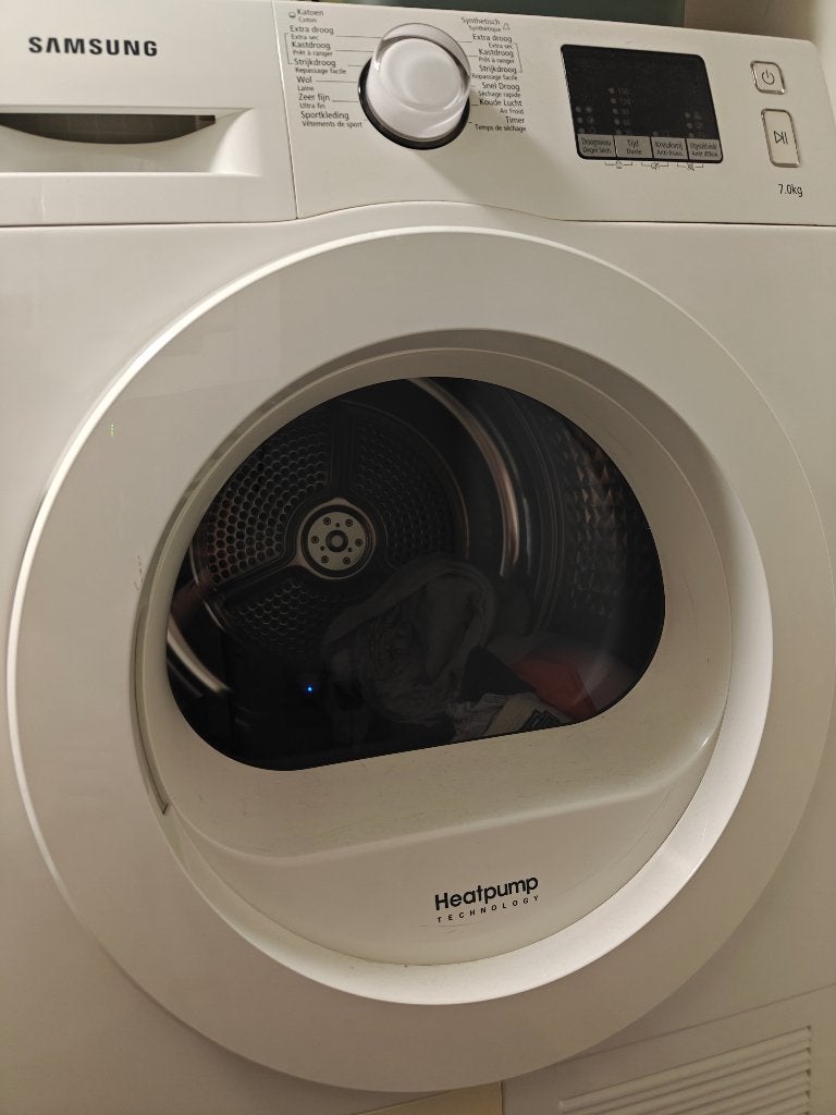 Droogkast Samsung, Elektronische apparatuur, Droogkasten, Ophalen, 6 tot 8 kg, Gebruikt, 85 tot 90 cm