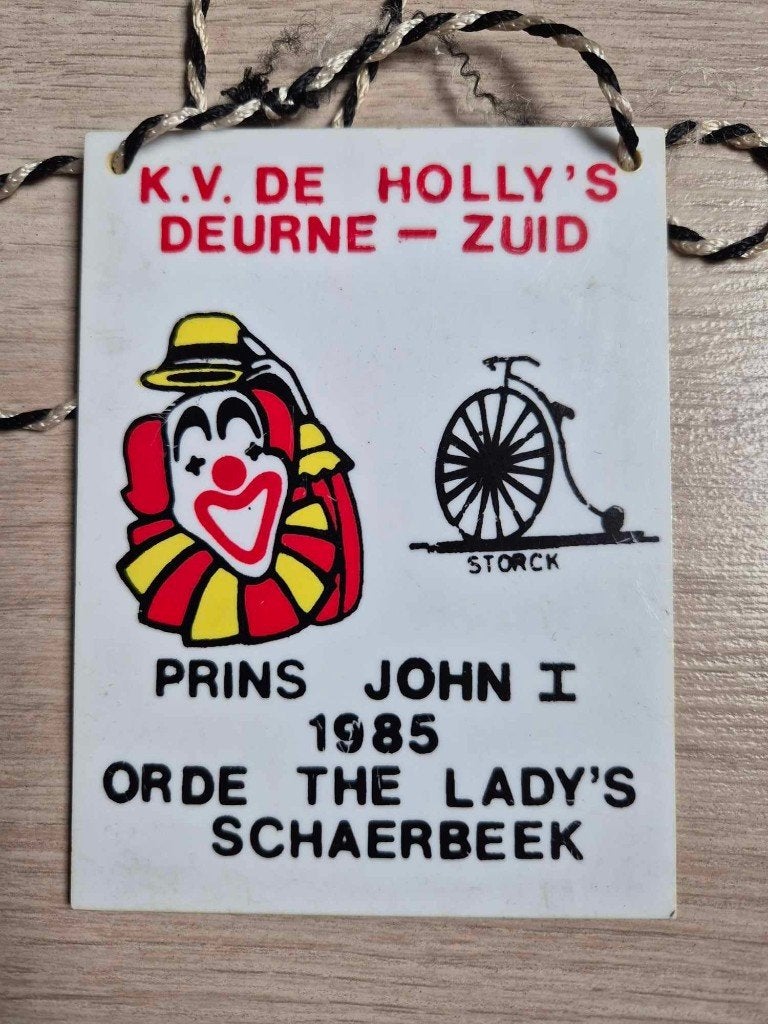 Carnaval medaille Schaerbeek 1985, Enlèvement ou Envoi