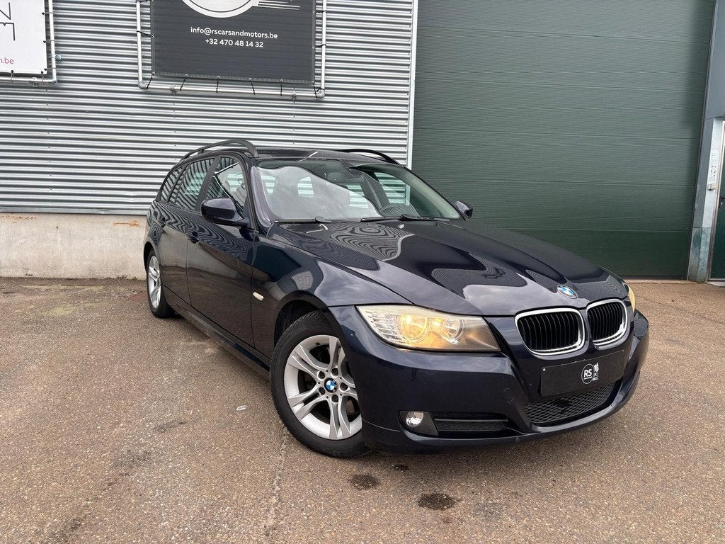 BMW 318 Profnav/Export/Vermogen verlies, Auto's, BMW, 100 kW, Achterwielaandrijving, Gebruikt, Zwart