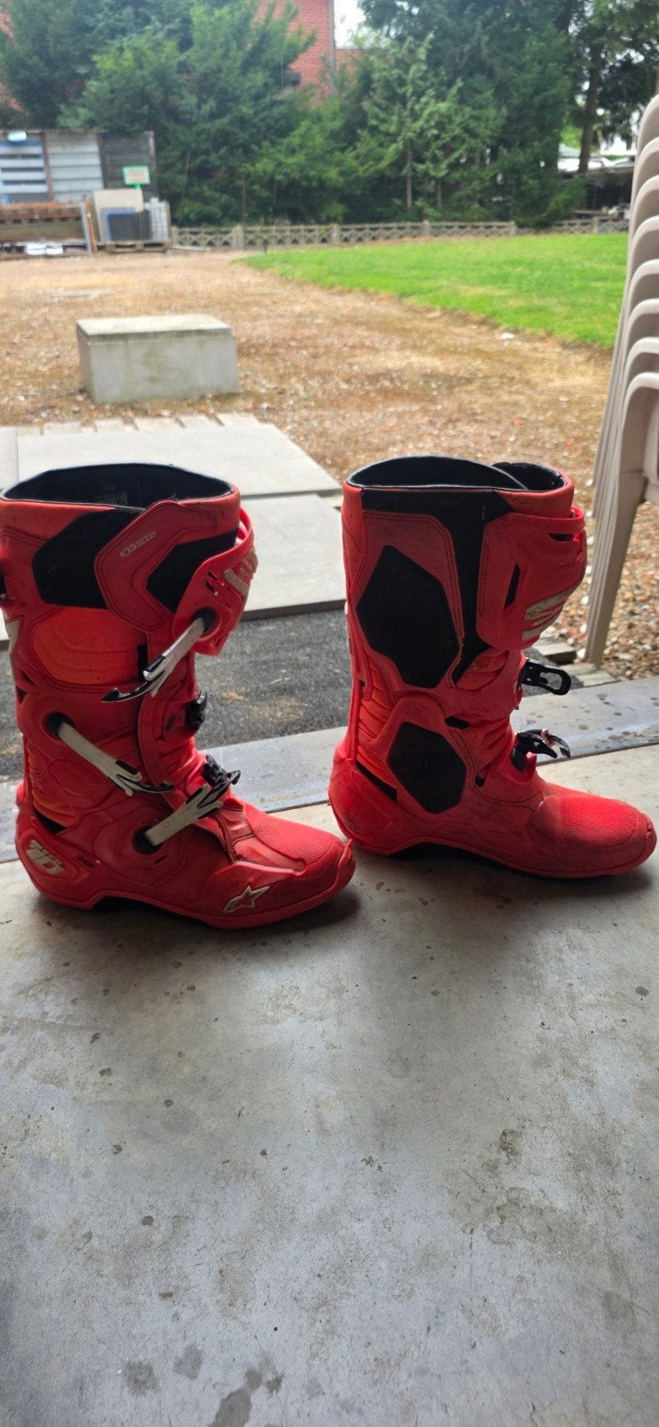 Alpinestars tech 10, Enlèvement
