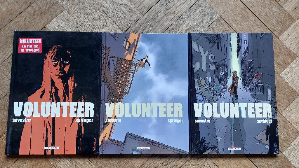 3 bd Volunteer (trilogie), Plusieurs BD, Sevestre, Comme neuf, Enlèvement