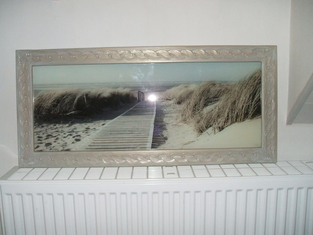 glasschilderij, Antiek en Kunst, Ophalen
