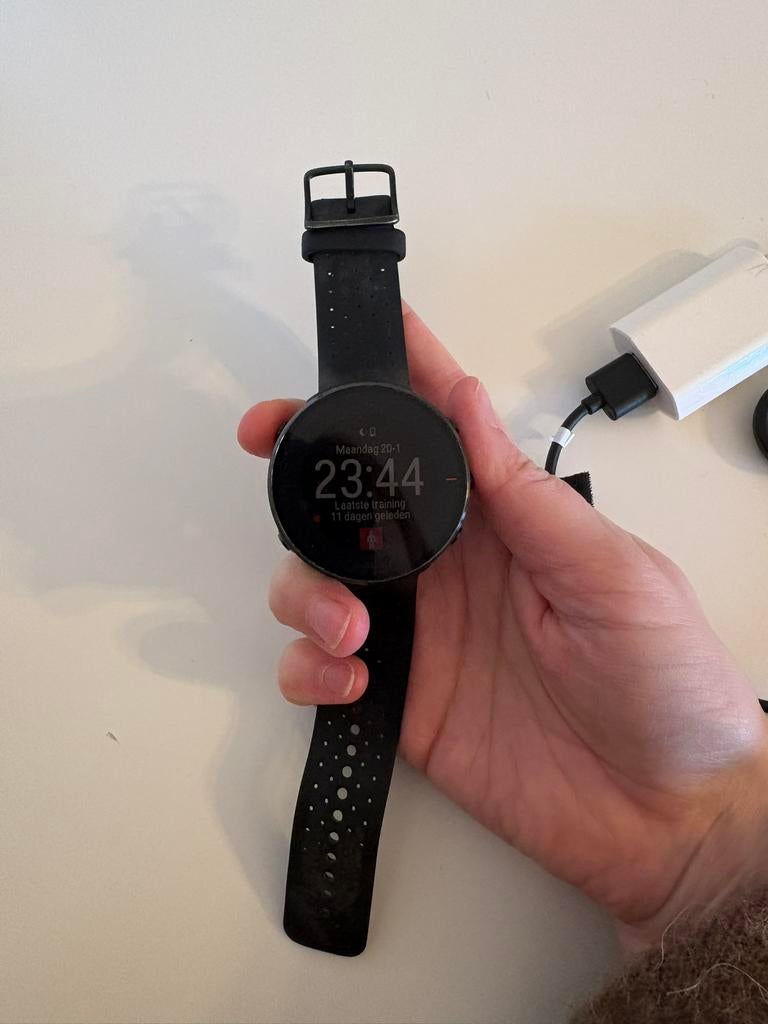 sporthorloge polar vantage m, Ophalen, Gebruikt, Zwart