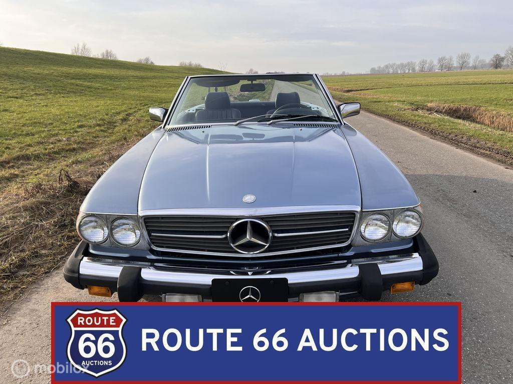 Mercedes-Benz 560 SL | 1987 | Route 66 Auctions, Autos, Achat, Entreprise, Boîte manuelle, Autre carrosserie