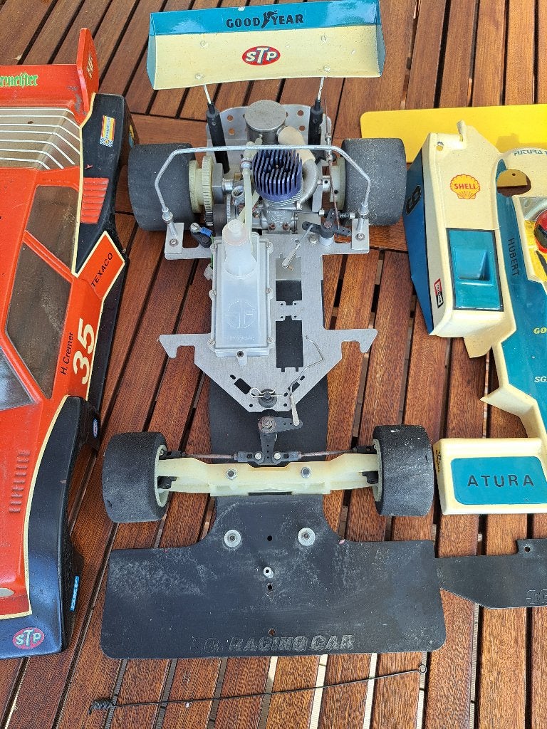 Vintage RC SG Racing Car Futura III 1978 1:8 Nitro – complet, Enlèvement ou Envoi