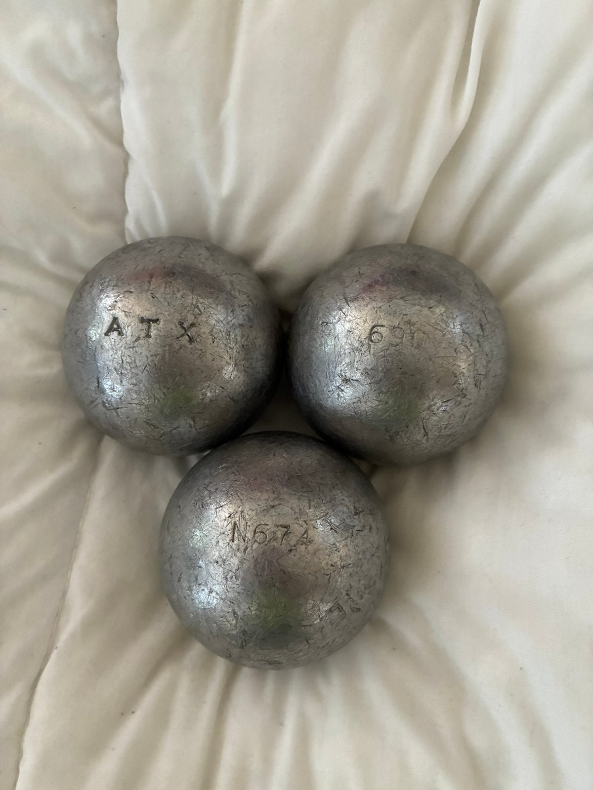 LA RR BOULES PETANQUE COMPÉTITION ATX 76/690, Enlèvement, Comme neuf