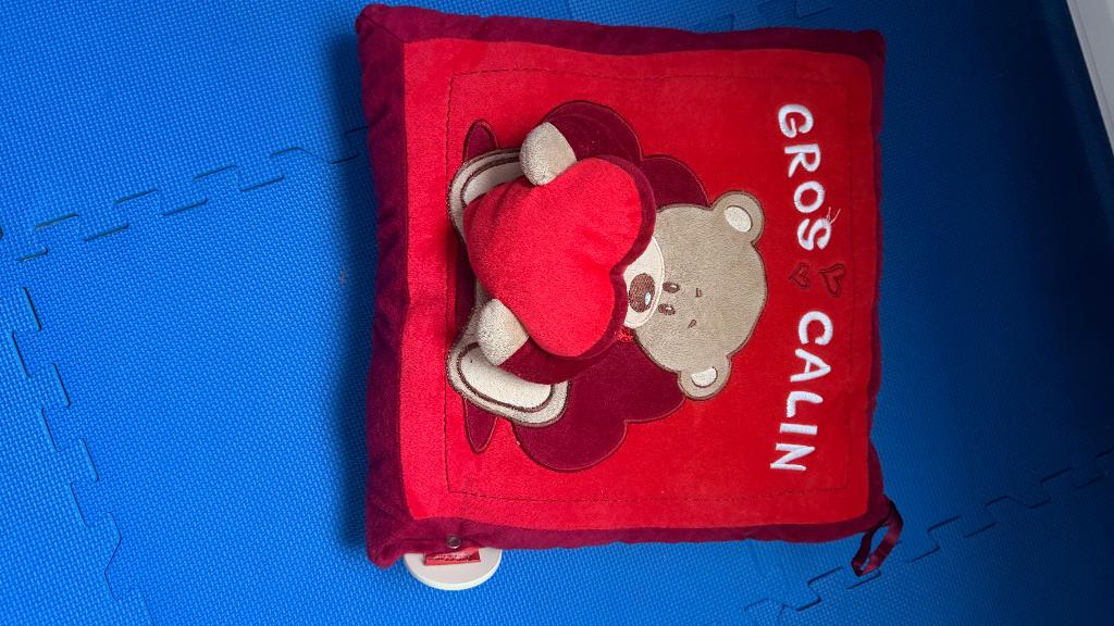 Coussin peluche "Gros Câlin" – Keel Toys – 40x40 cm, Ophalen