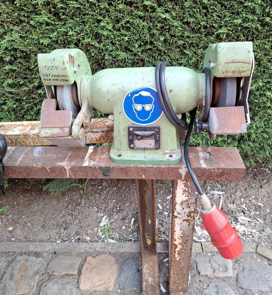 Slijpmachine 380 volt, Ophalen, Werkbankslijpmachine