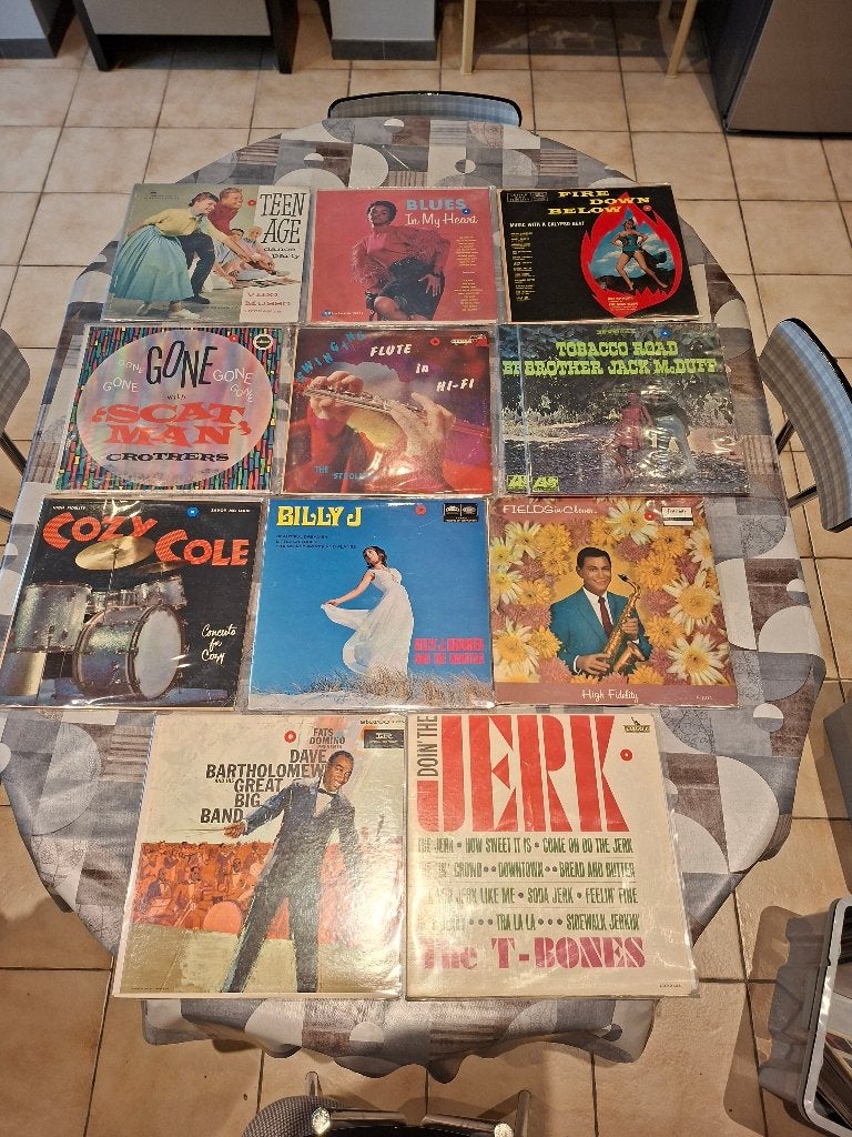 lp's en 10 inch, CD & DVD, Vinyles Singles, Pressage original, Enlèvement, Autres formats, Autres genres