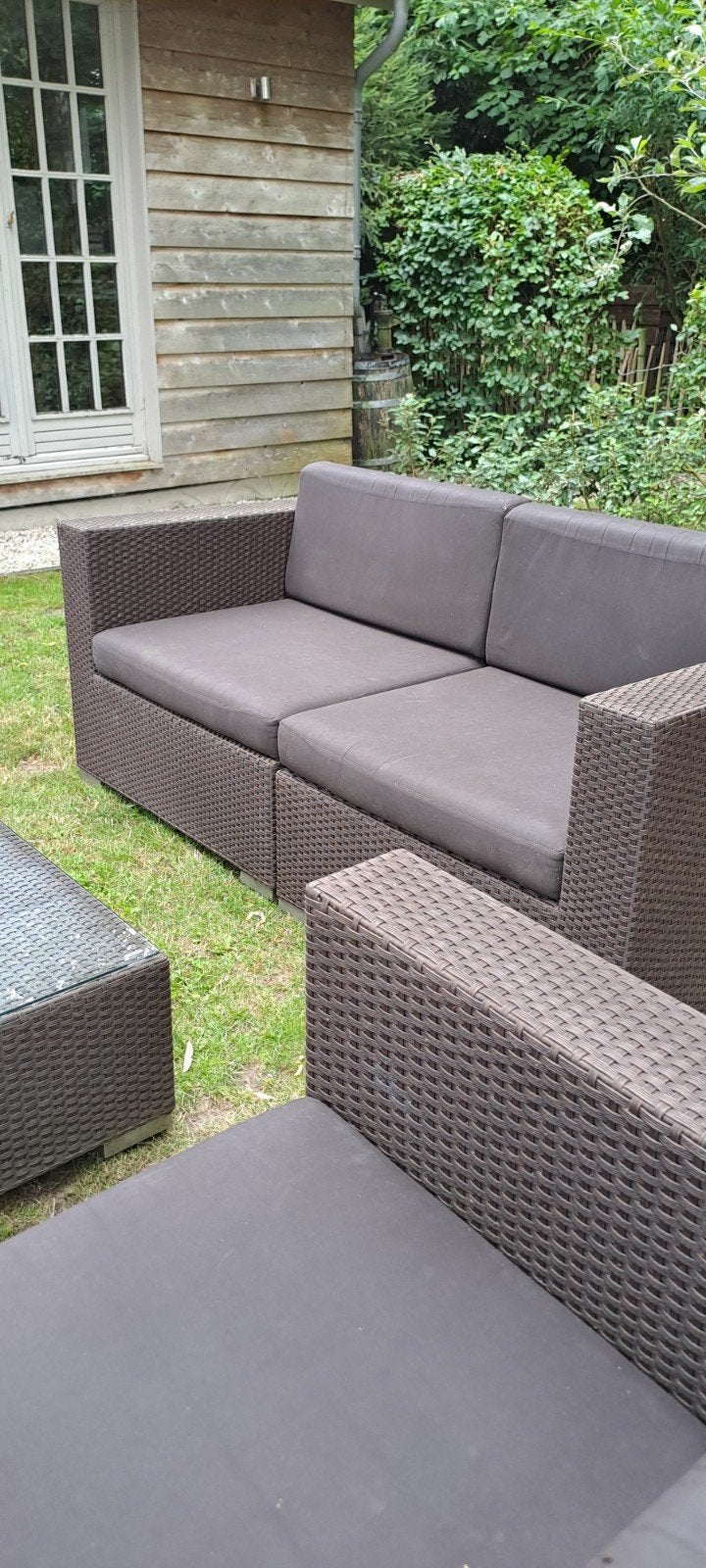 Loungeset voor 5 personen. In goede staat!, Ophalen, Loungeset