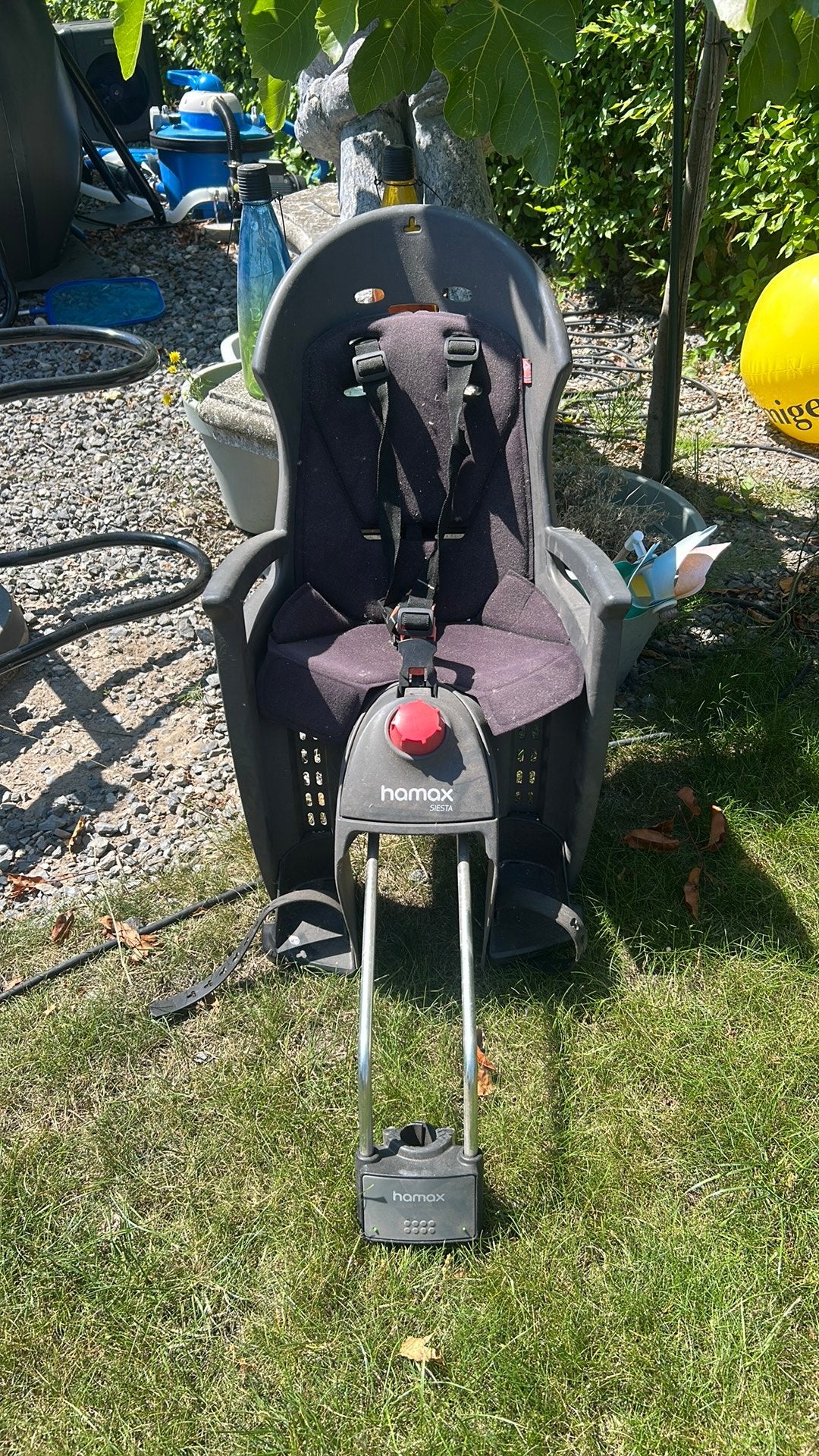 Hamax fietsstoel, Ophalen, Achterzitje, 0 t/m 18 kg, Gebruikt