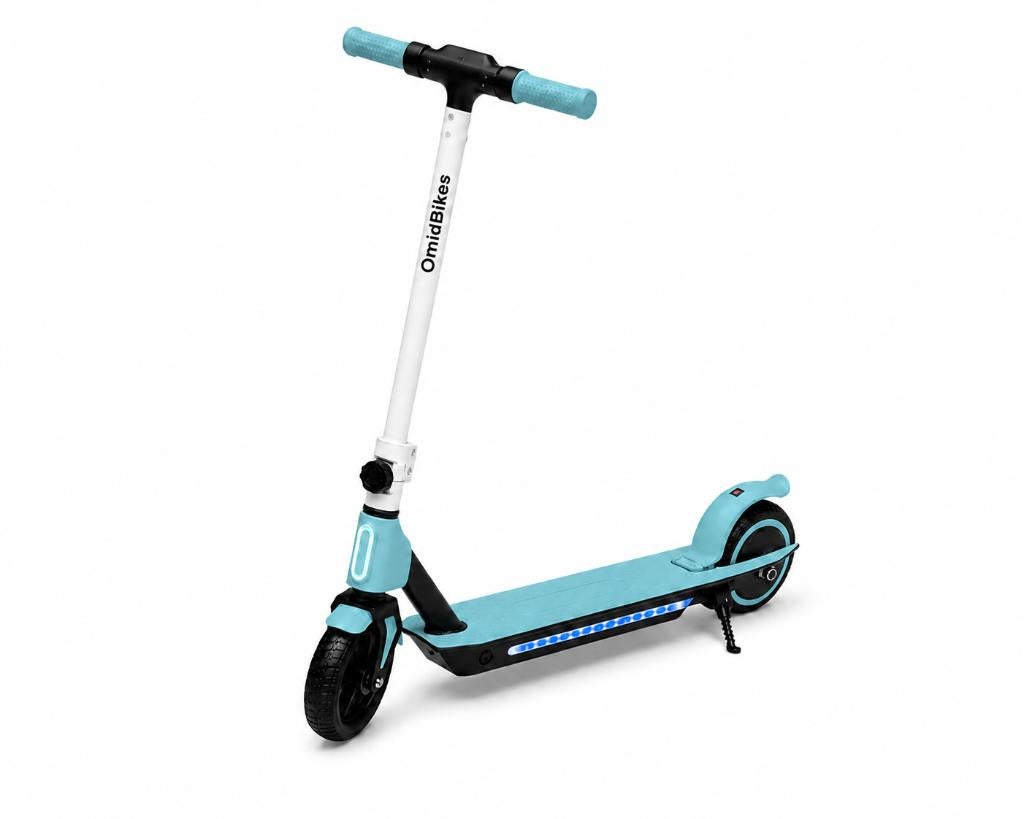 Elektrische Kinderstep blauw 15 km/u, 20 km Bereik & LED, Ophalen of Verzenden, Nieuw