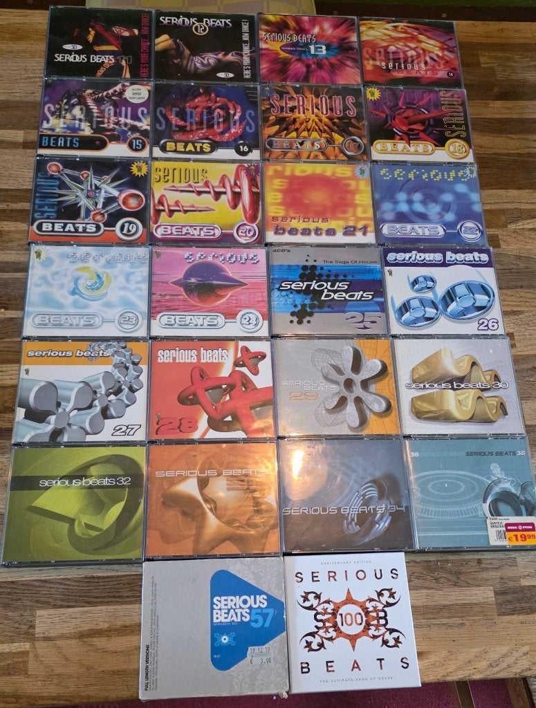 Serious Beats collectie house classics, House, Enlèvement ou Envoi, Premier pressage, Comme neuf