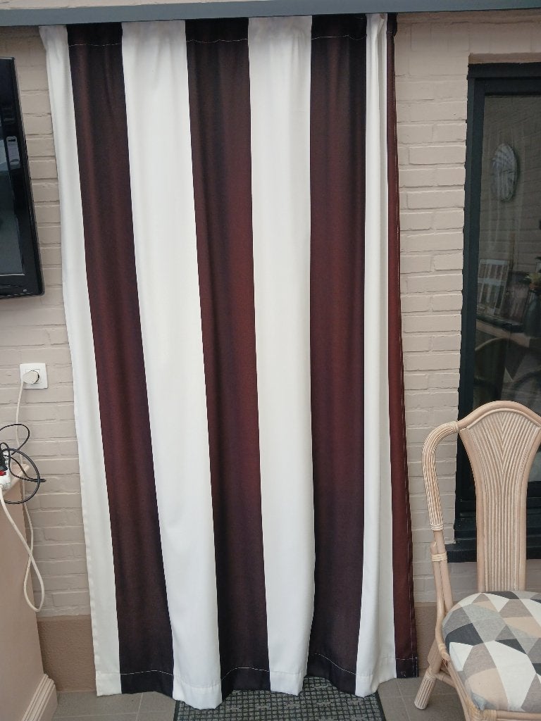 Overgordijnen, Ophalen, Gebruikt, Zwart
