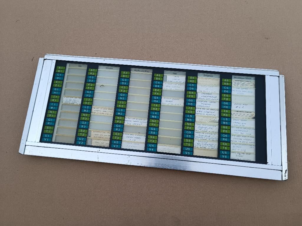 Boven Klep/ Ruit NSM Prestige 120 (1971) jukebox, Collections, Envoi