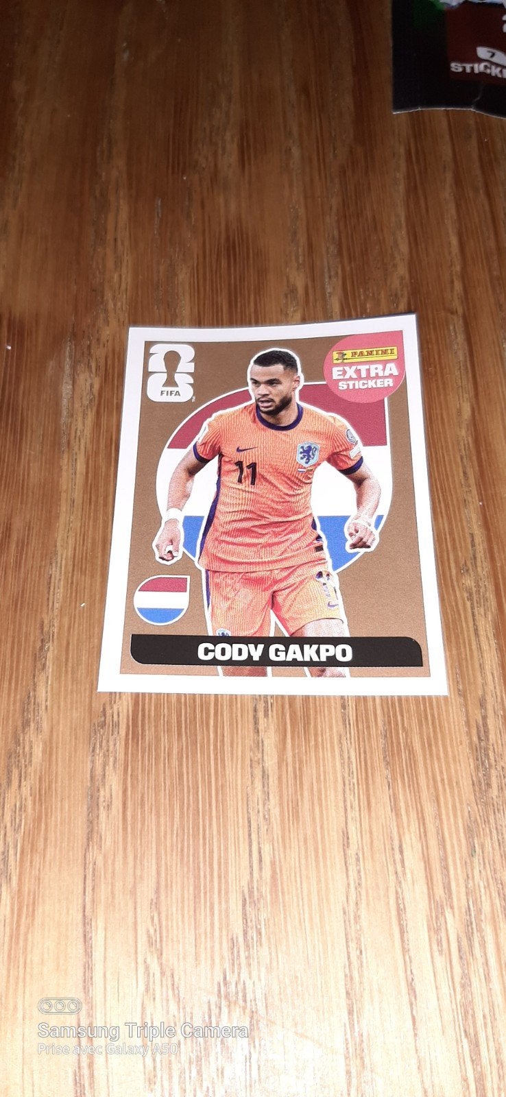PANINI EXTRA STICKERS GOUD GAKPO WC 2026