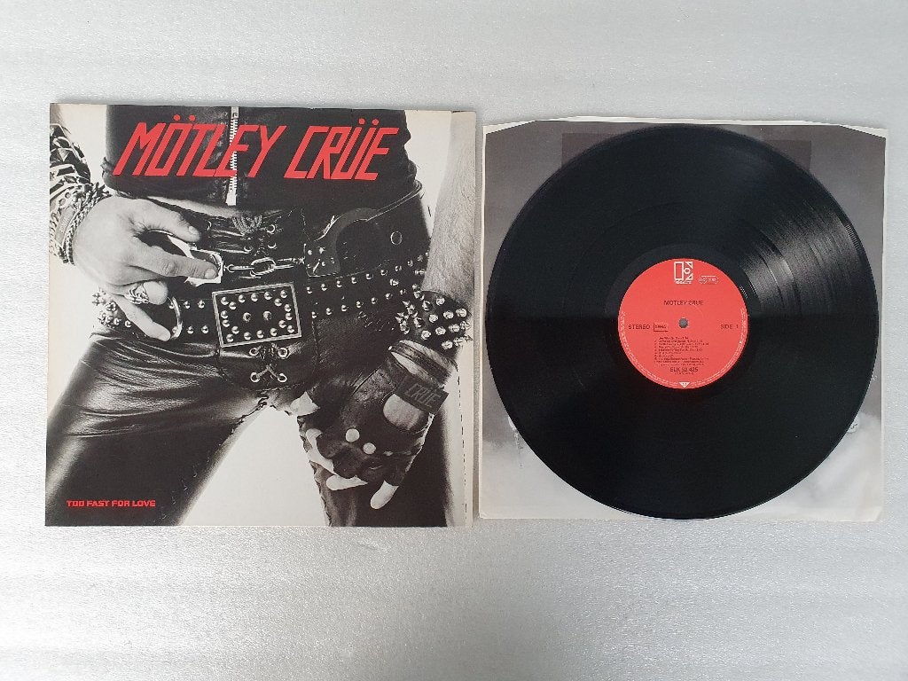 LP Motley Crue - Too Fast For Love, Ophalen of Verzenden, Gebruikt, LP