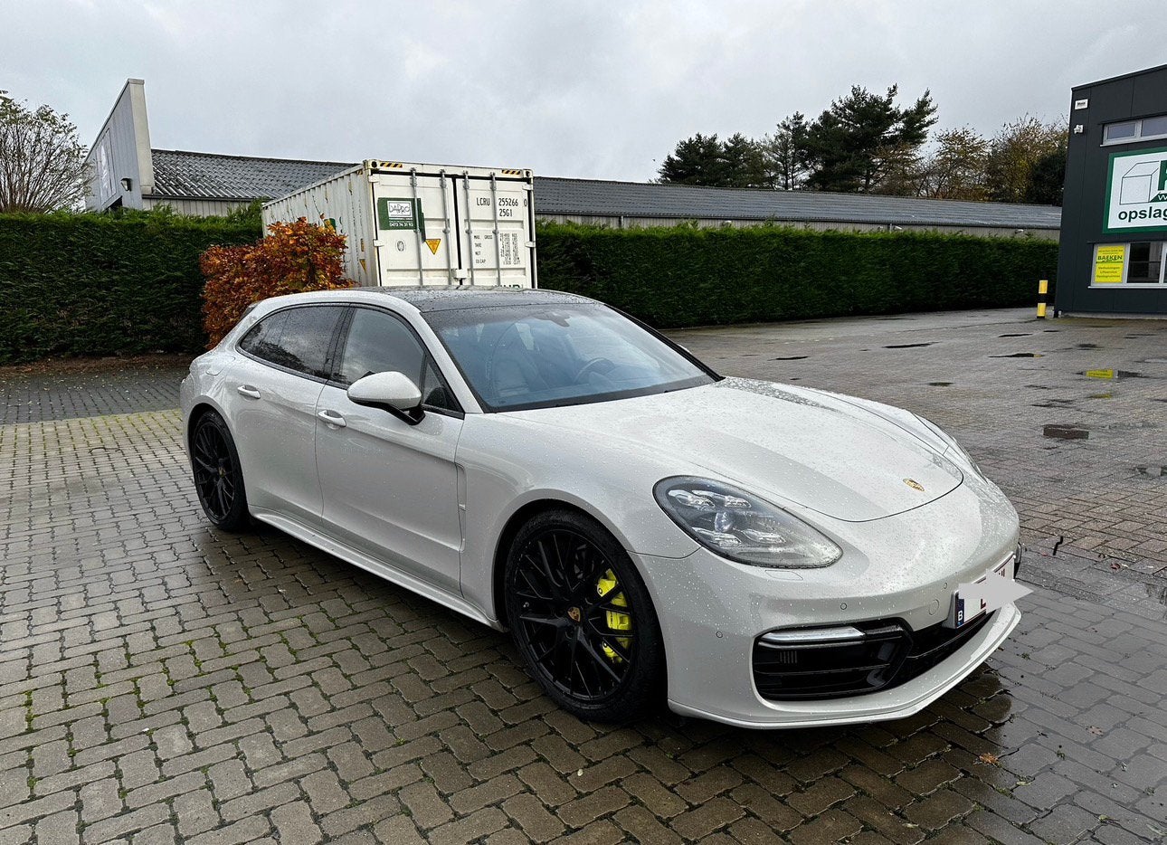 Porsche Panamera Sport Turismo hiybride 462pk, Auto's, Dealer onderhouden, Overige kleuren, Leder, 5 zetels