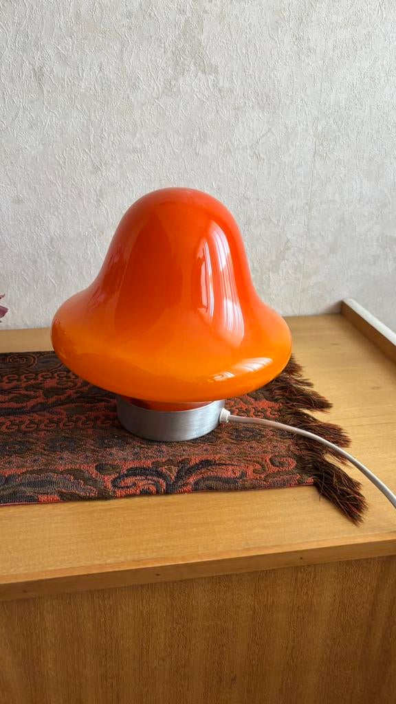 Retro Mushroomlamp, Ophalen of Verzenden, Zo goed als nieuw