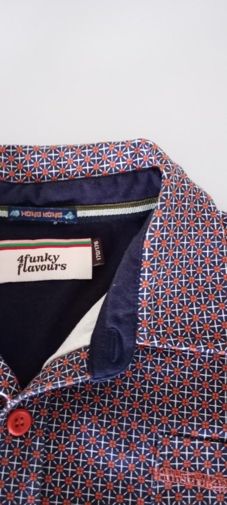 hemd 4 funky flavours maat 170 - als nieuw, Garçon, Enlèvement ou Envoi, Chemise ou Chemisier, Comme neuf