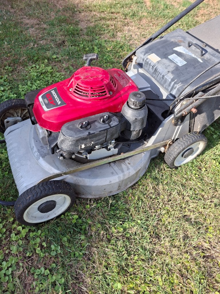 Grasmachine Honda, Ophalen, Gebruikt, Benzine-grasmaaier, Opvangzak