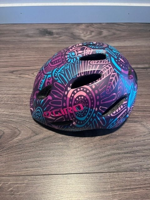 Fietshelm meisje GIRO Scamp S, Fietsen en Brommers, Meisje, Zo goed als nieuw, GIRO, Ophalen