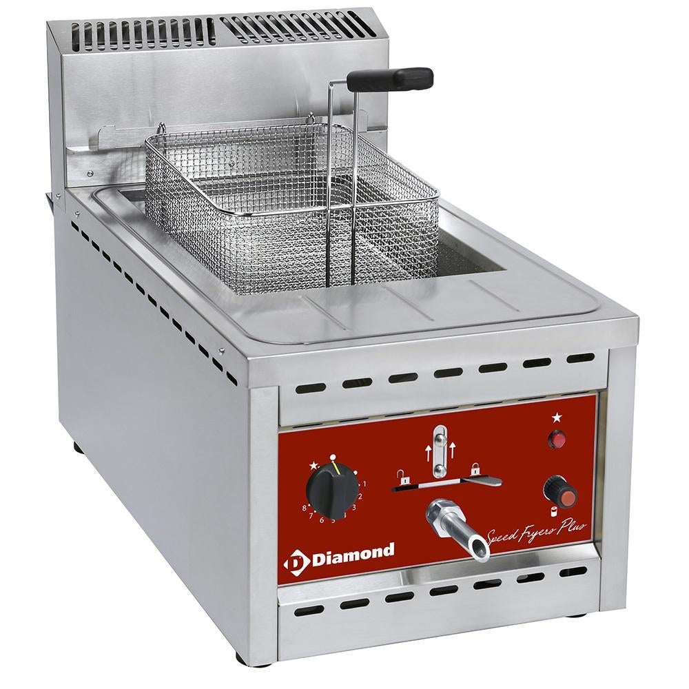 Friteuse gaz 12 lit. -TOP, Envoi, Neuf, Article de fête