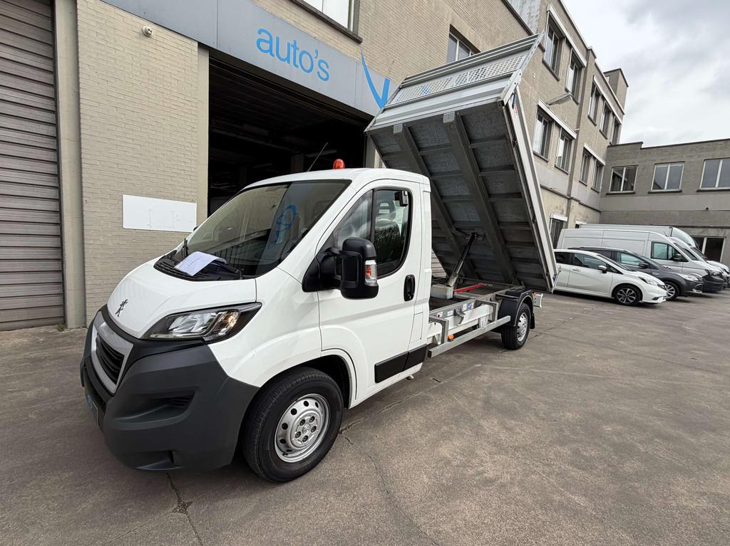Peugeot Boxer Boxer 2.2 BlueHDi L3 Pro 435 Kipper *€ 18.49, Auto's, Voorwielaandrijving, Gebruikt, 4 cilinders, Bedrijf