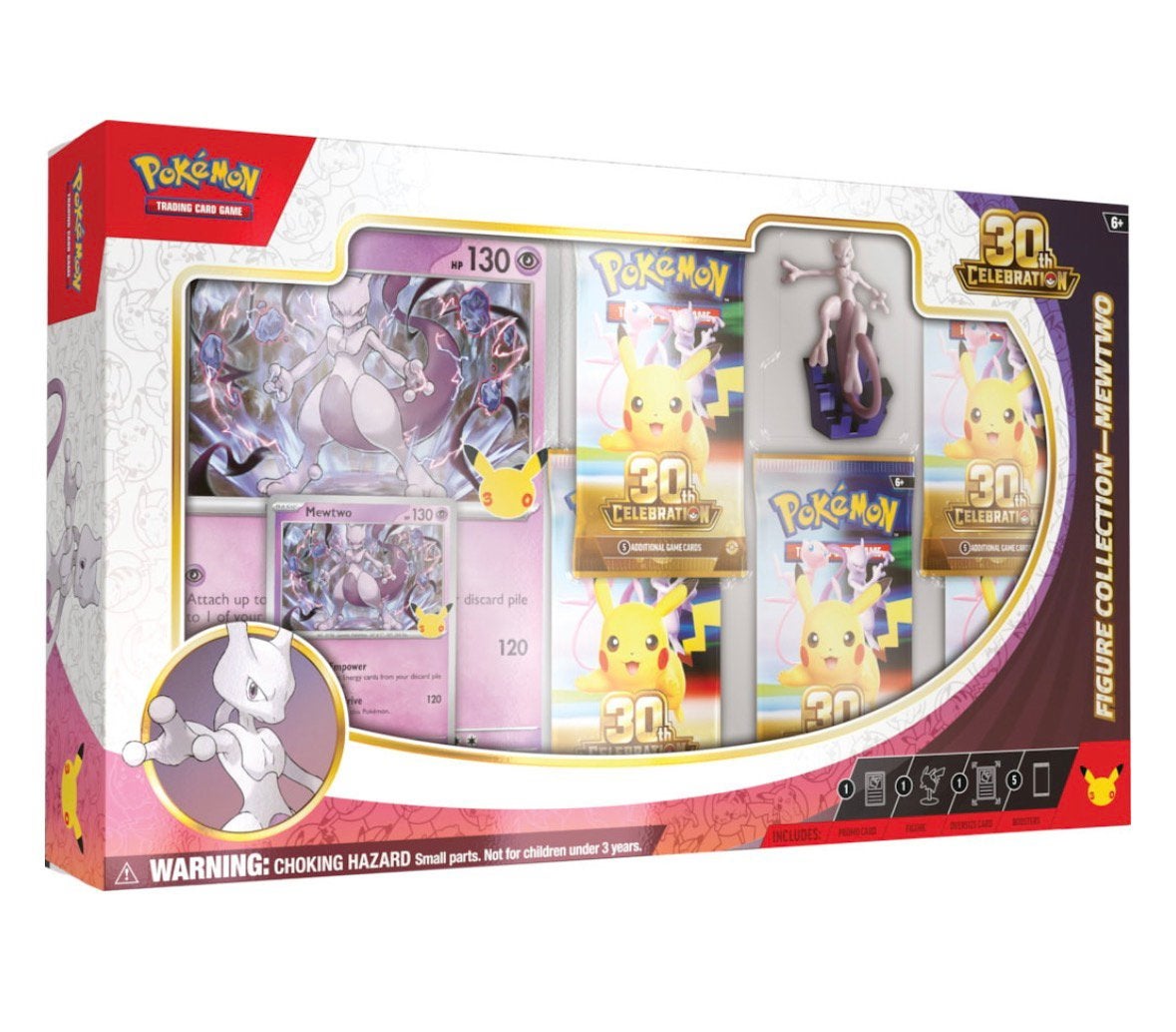 Presale - Pokemon 30th Celebration Mewtwo Figure Collection, Ophalen of Verzenden, Nieuw, Booster