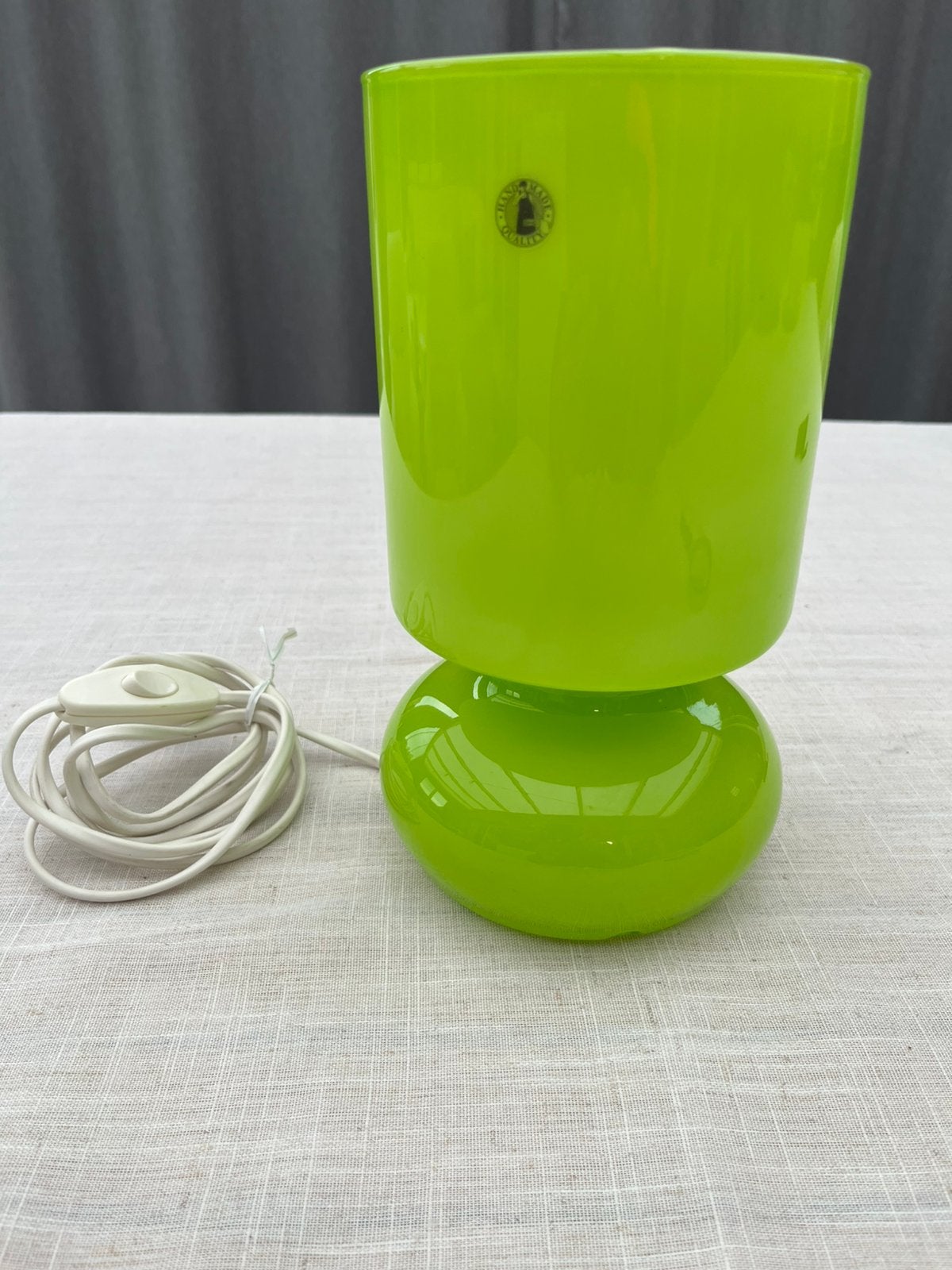 Lampe de table vintage, Lampe d'ambiance, Vert, Vintage, 25 cm