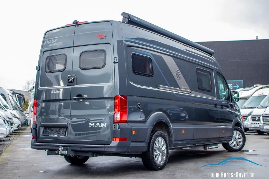 Knaus BoxDrive 680 ME Excalibur Plus 2.0 TDI 177PK 3 Slaappl, Automaat, Luifel, Vloeistofverwarming, Bedrijf