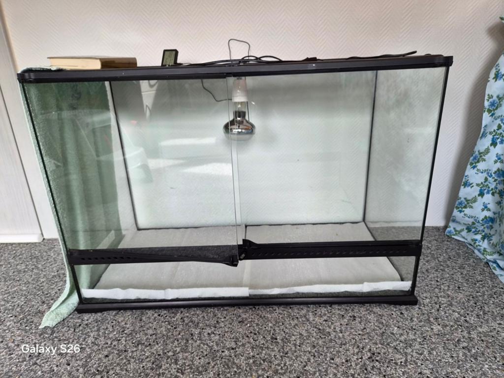 Terrarium  90/60/45, Enlèvement