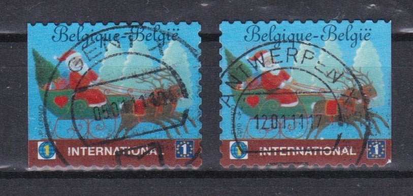 Belg. 2010 - nr 4088 + a, Postzegels en Munten, Postzegels | Europa | België, Verzenden, Gestempeld