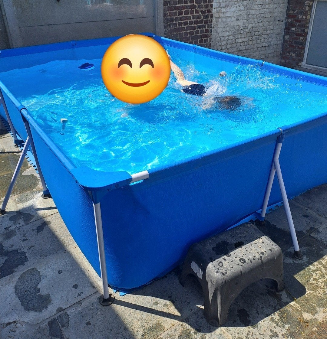 Zwembad intex 300x200x75, Tuin en Terras, Zwembaden, Ophalen