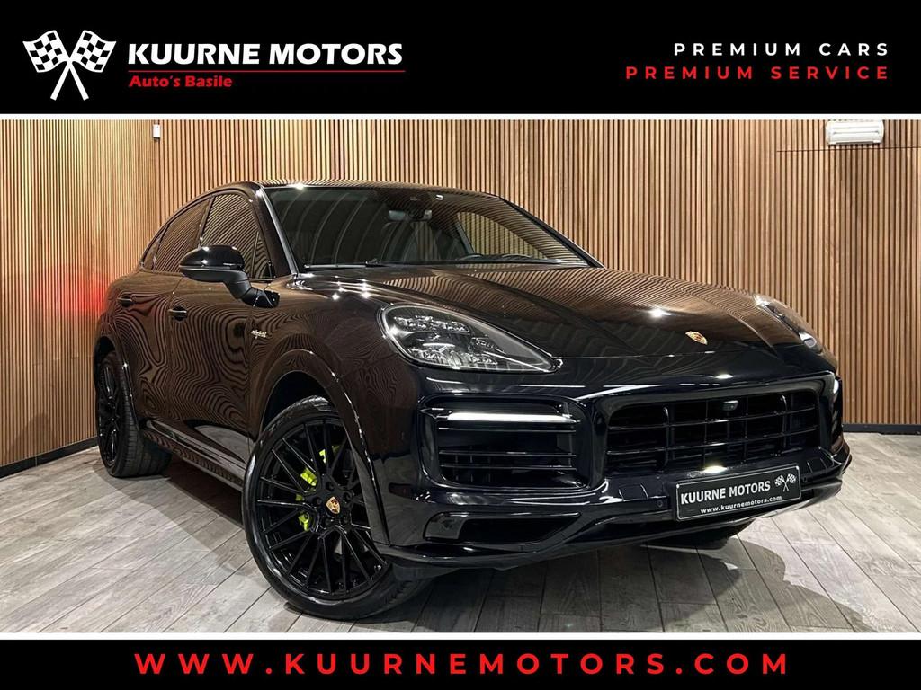 Porsche Cayenne E-Hybrid Coupé SportDesign Alu22"/Pano/Chro, Autos, Cuir, Cayenne, Achat, Euro 6