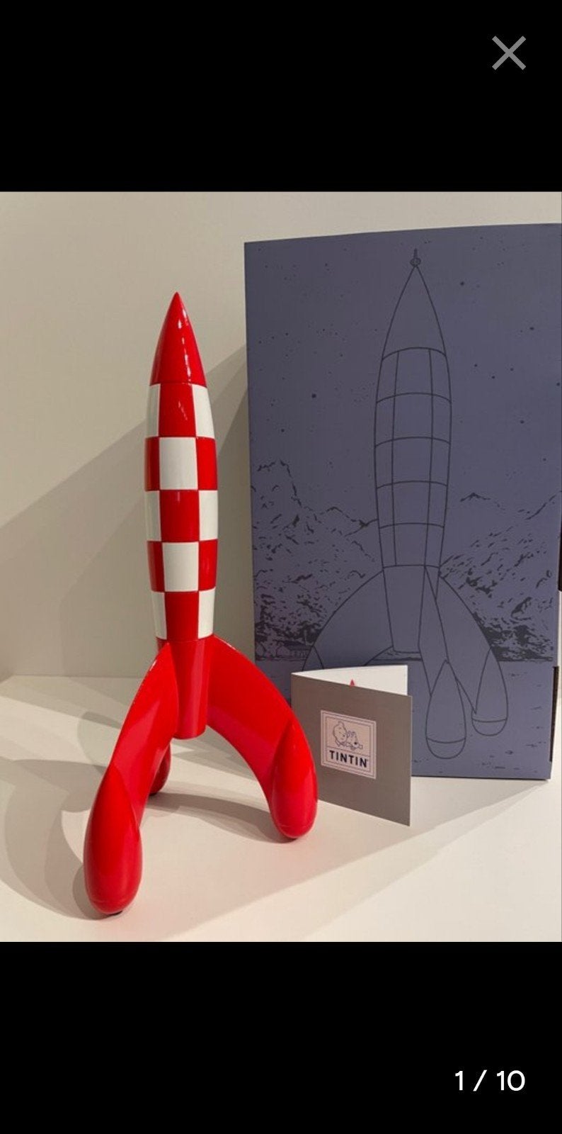 Kuifje/ Tintin raket 30cm (nieuwstaat), Ophalen of Verzenden