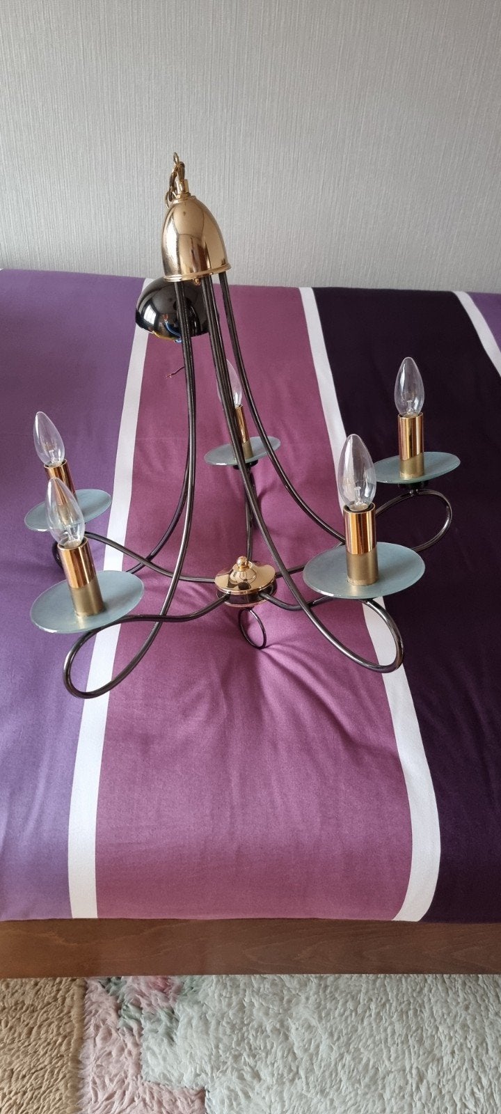 luster, Huis en Inrichting, Lampen | Hanglampen, Ophalen, Zo goed als nieuw