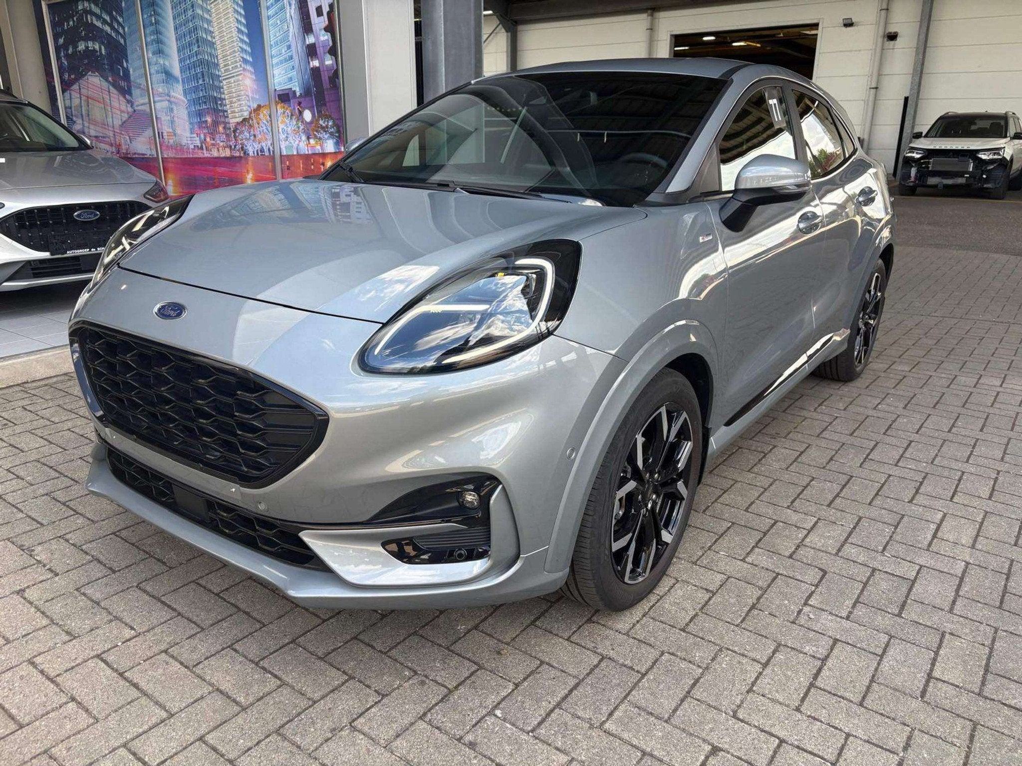 Ford Puma Ecoboost mHEV ST-Line X AUT (automatique), Autos, Argent ou Gris, Achat, Euro 6, Noir