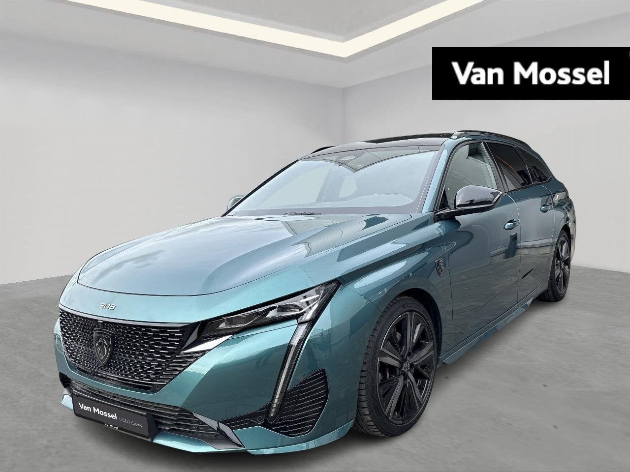 Peugeot 308 1.5 BlueHDi 130 S&S EAT8 GT, Stof, Gebruikt, Zwart, 4 cilinders