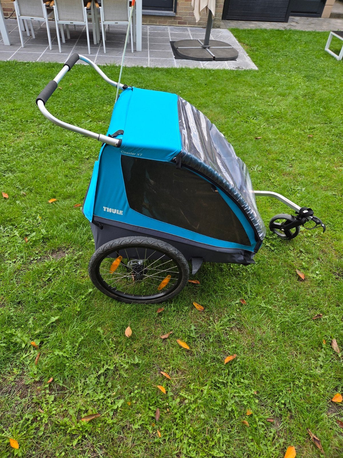 Fietskar Thule Coaster XT opvouwbaar, Fietsen en Brommers, Ophalen, Gebruikt, Opvouwbaar