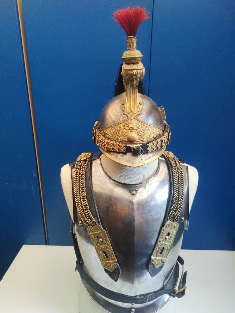 # 2 Frans kurassier ensemble officier, Collections, Objets militaires | Général, Envoi