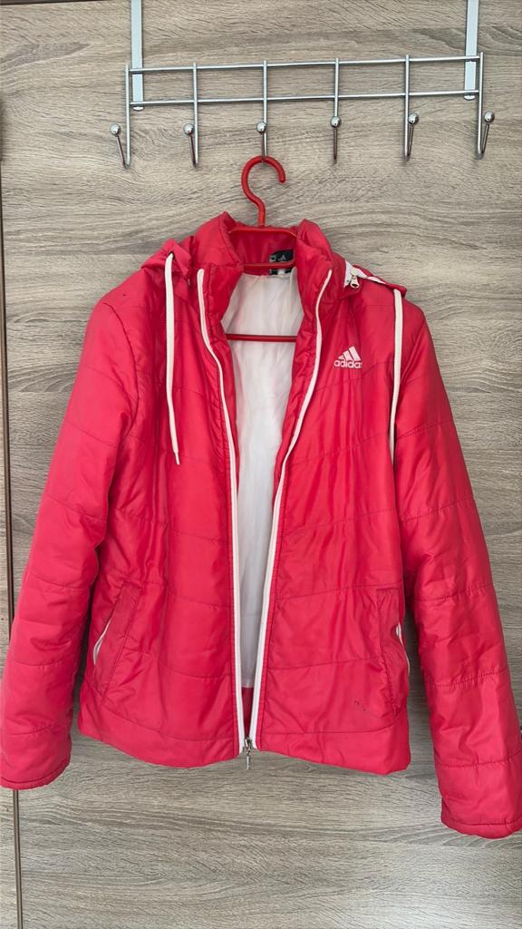 Adidas roze donsjas voor dames, Ophalen of Verzenden, Zo goed als nieuw, Roze