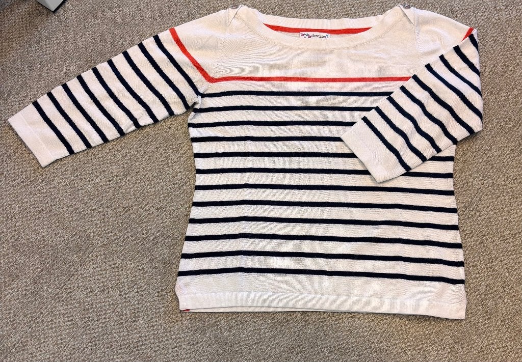 Marinière Scottage - Taille M, Kleding | Dames, Truien en Vesten, Scottage, Ophalen of Verzenden, Maat 38/40 (M), Wit