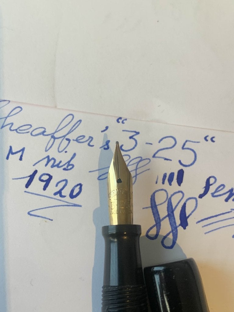 Sheaffer 3-25 vulpen, Collections, Stylos, Enlèvement ou Envoi, Utilisé, Stylo, Sheaffer