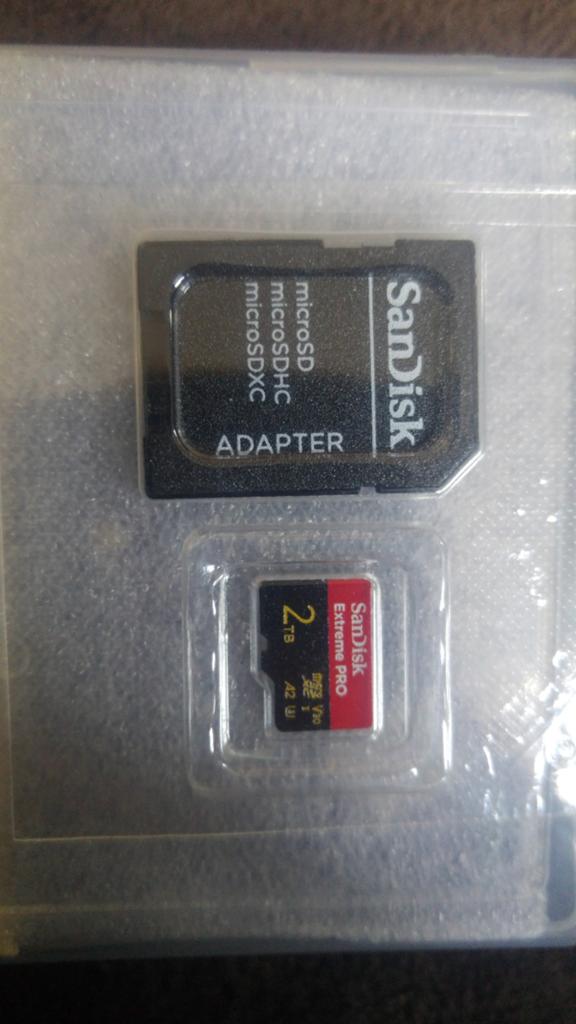 Originele SanDisk Extreme Pro 2TB 2TB Micro SD-kaart, Computers en Software, Processors