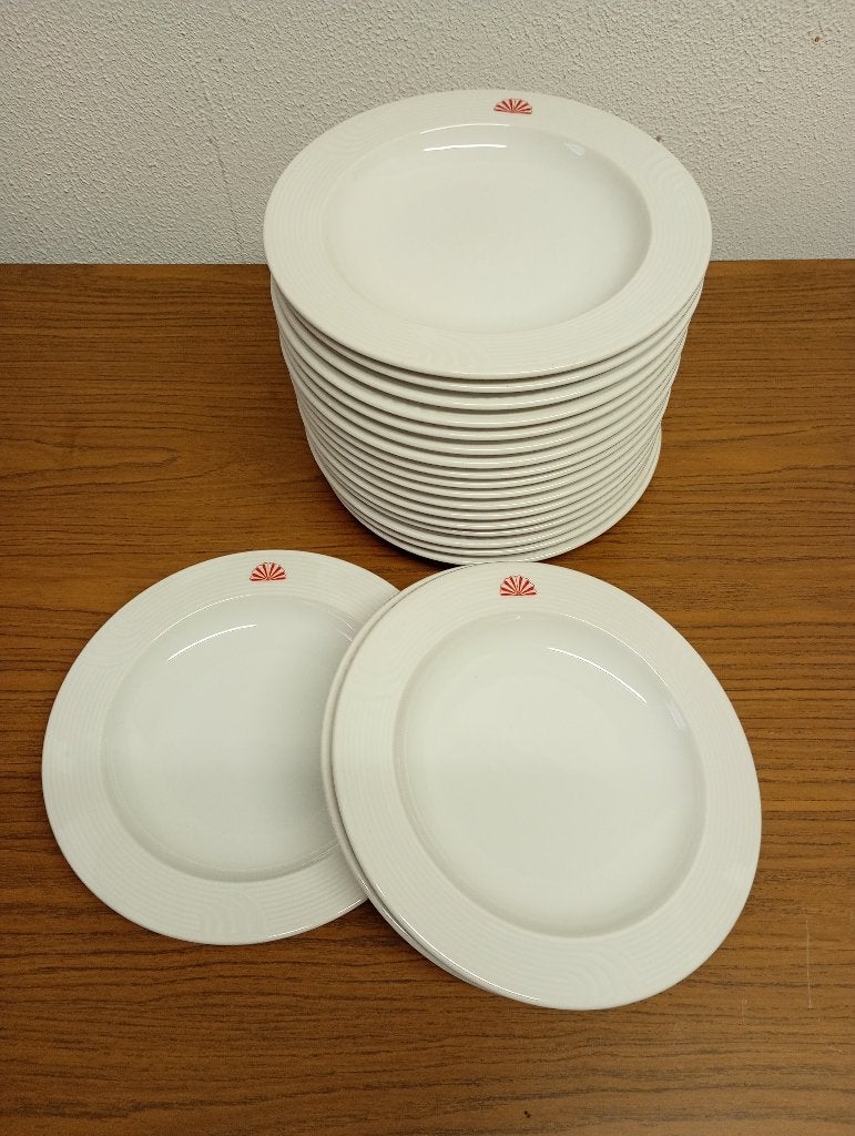Set van 20 Bauscher hotel porselein borden, Ophalen, Overige merken, Vintage, Zo goed als nieuw