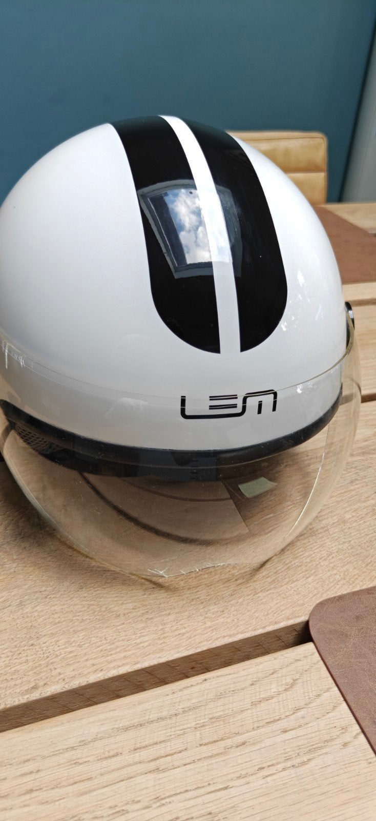 Helm LEM maat M, Ophalen