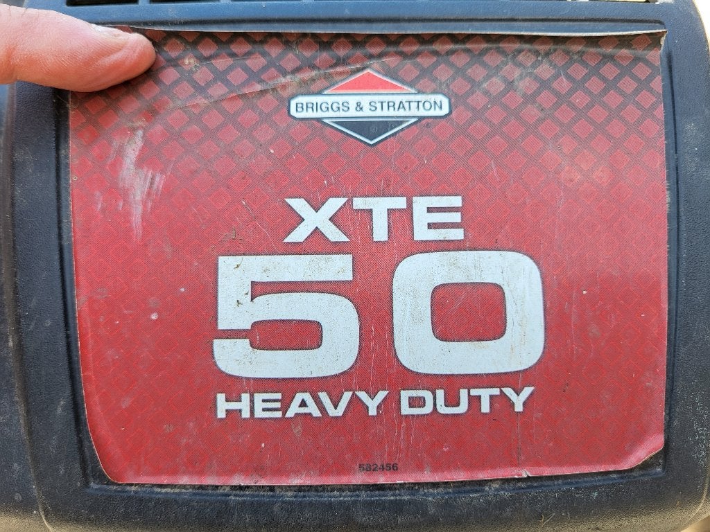 BRIGGS STRATTON XTE 50 Grasmaaier - tondeuse, Briggs & Stratton, Tondeuses à gazon à essence, Enlèvement, Utilisé