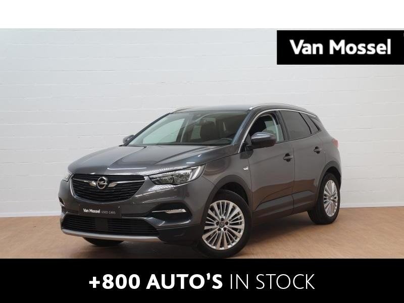 Opel Grandland X 1.2T Innovation, Stof, Gebruikt, Zwart, 1350 kg