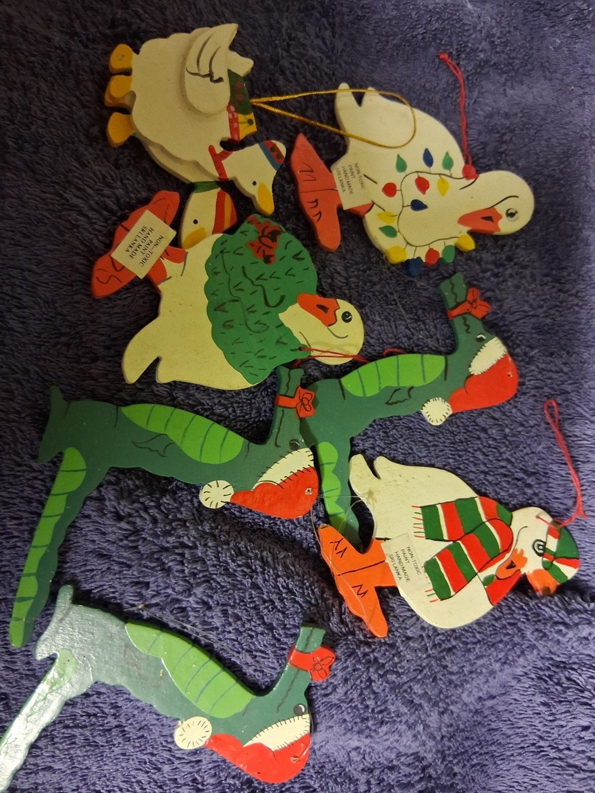 houten kerstversiering, Ophalen of Verzenden
